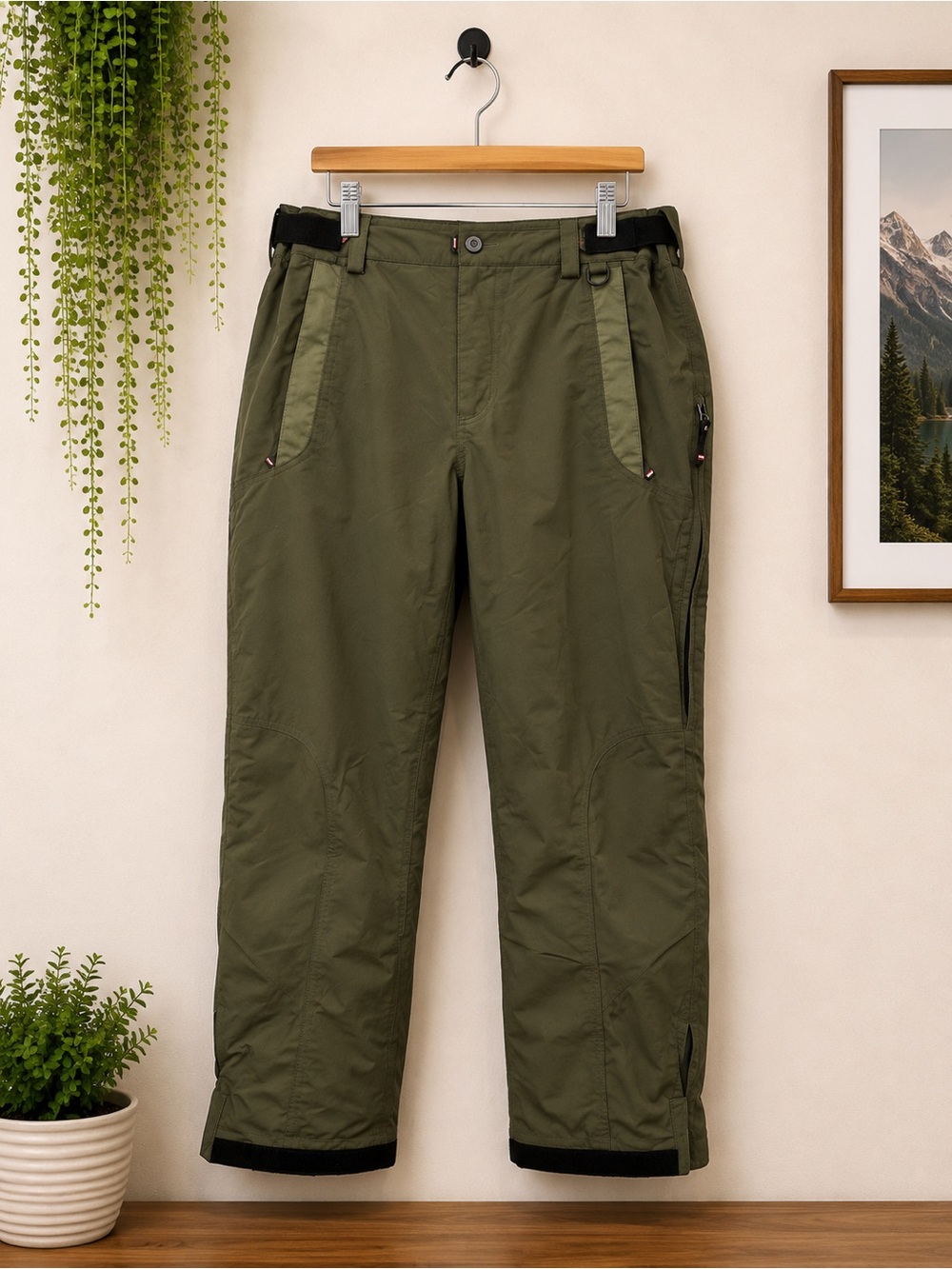 Marker Men's Olive Green Ski Pants XL